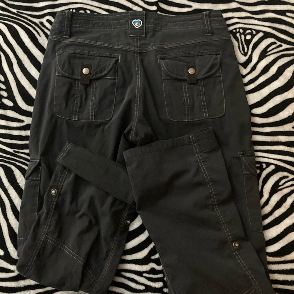 Kuhl 4/28 Black Hiking Cargo Pants 🏔